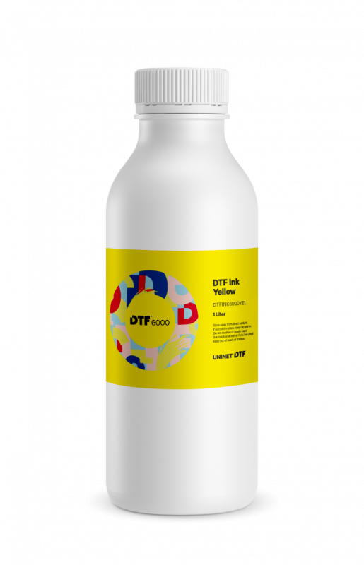 Uninet Yellow DTF Ink For 6000 Models (1 Liter)