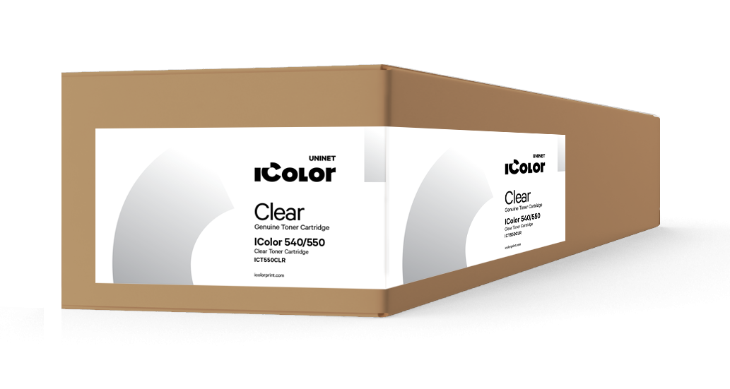 IColor™ 540/550 Clear toner cartridge (3,000 pages)