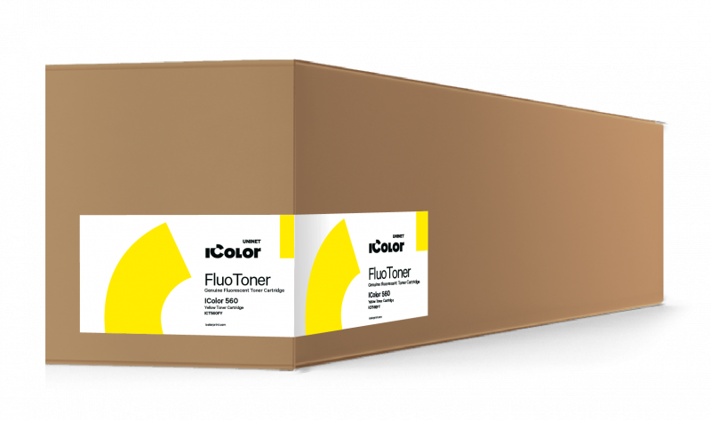 Cartucho de Tóner Amarillo Fluorescente IColor™ 560 (7000 páginas)